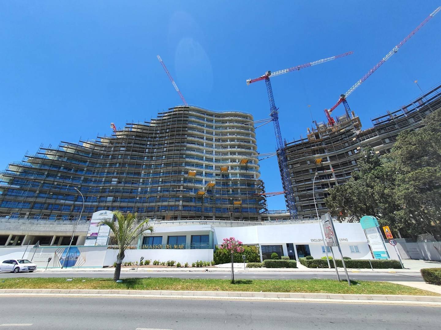 Limassol Del Mar continues its work at a rapid pace