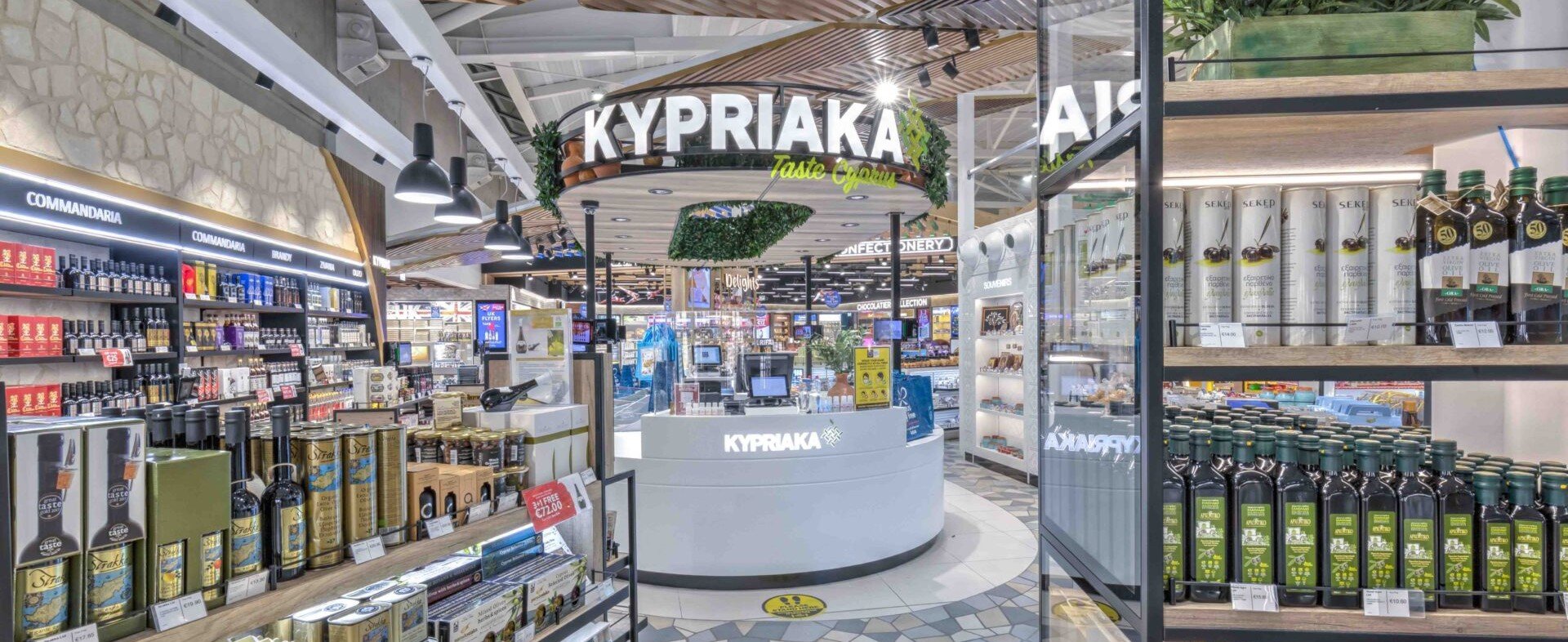 Larnaca Airport Complets Grand Modernization of Shops at Departure Area