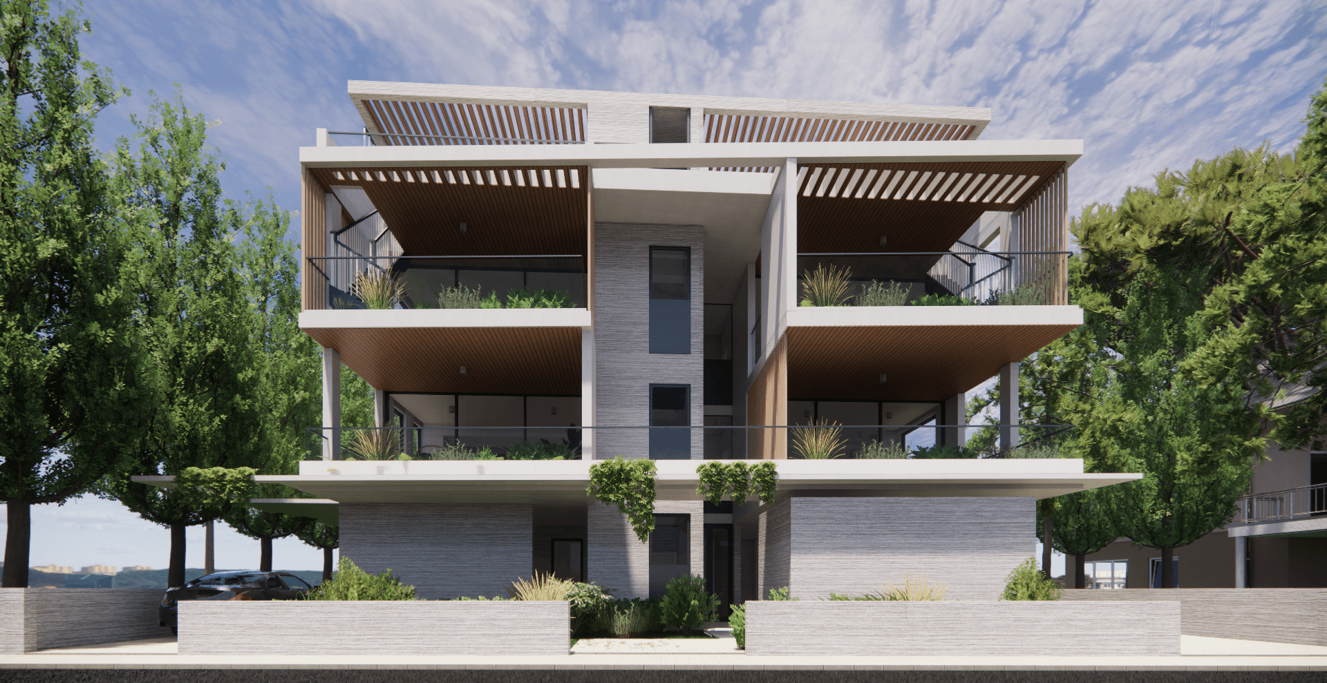 Plus 56: luxury apartments in a prestigious area of Nicosia