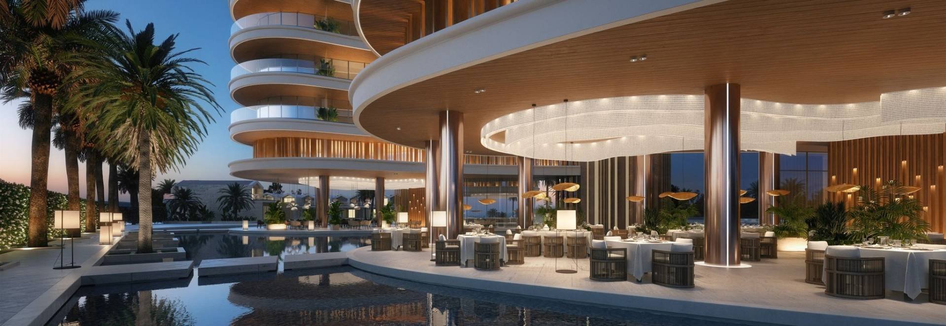 Как будет выглядеть обновленный Palm Beach Hotel в Ларнаке?
