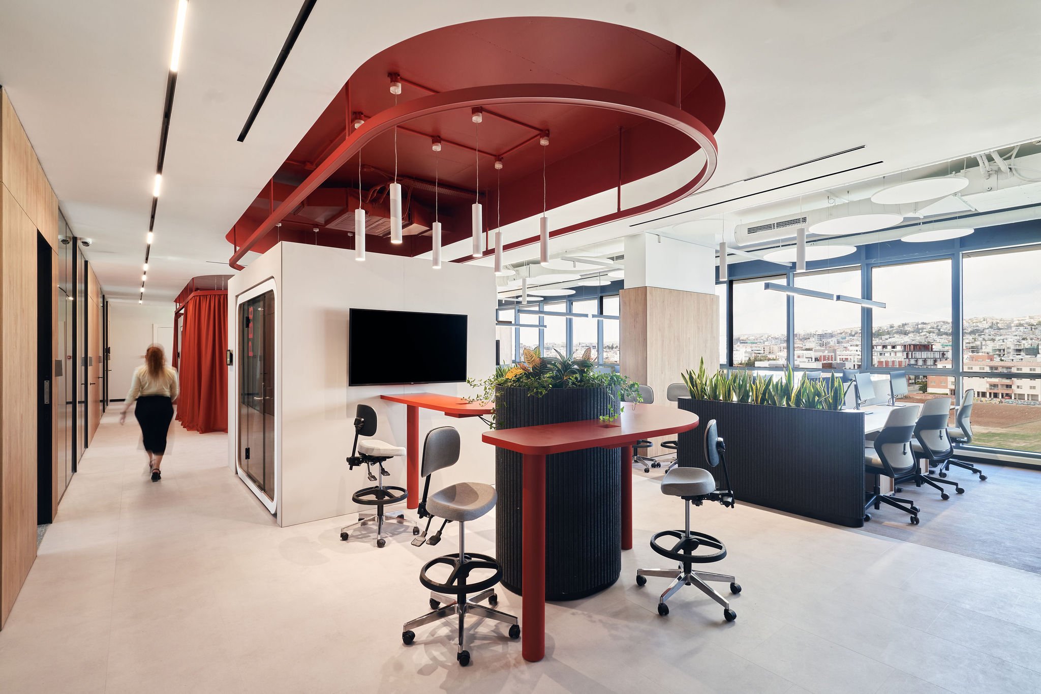 Innovative IT company office in Cyprus