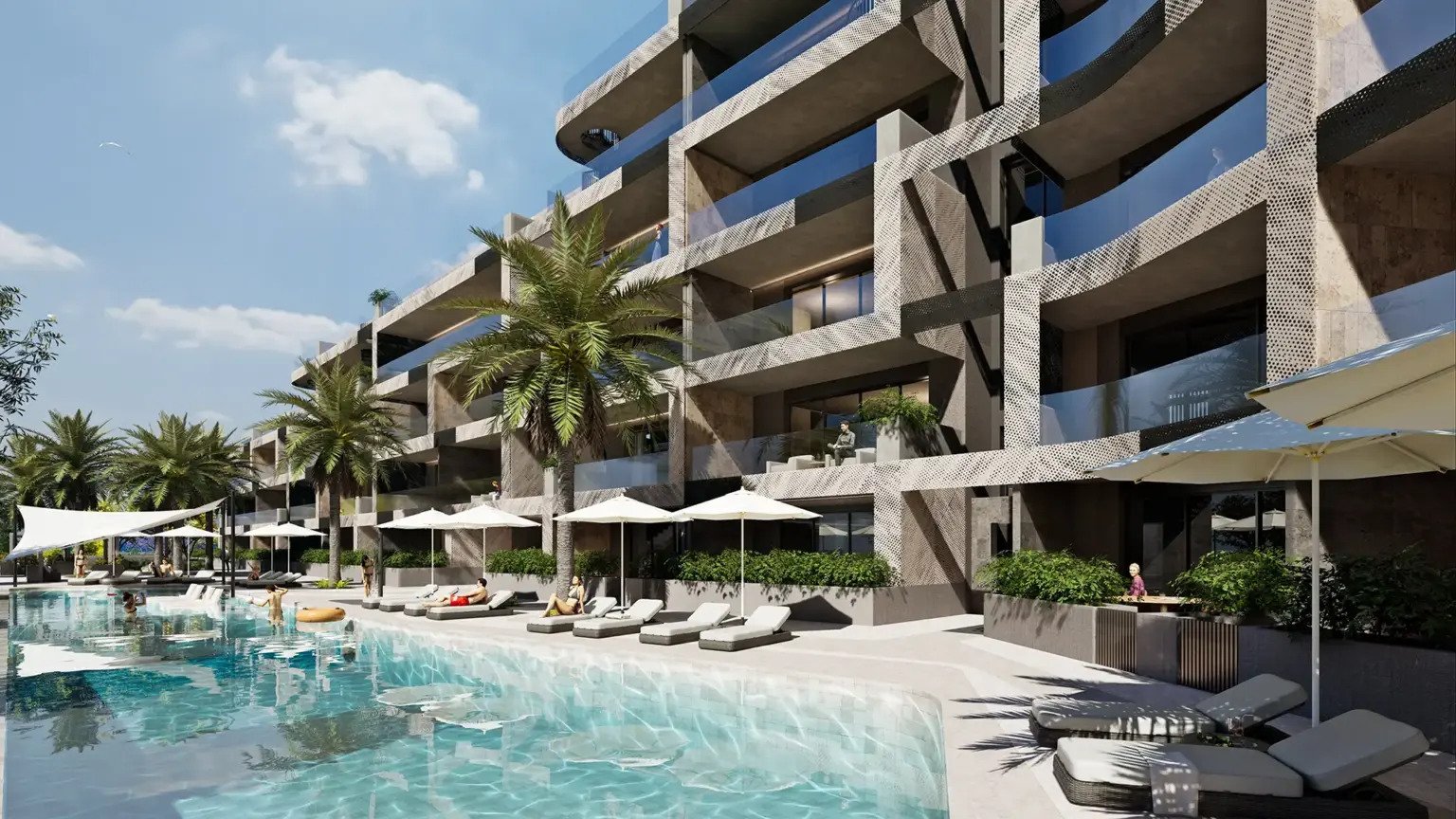 Sunrock Residences is a new residential landmark in Limassol