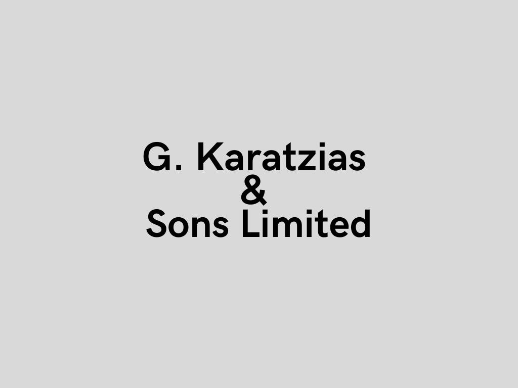 G. Karatzias & Sons Limited