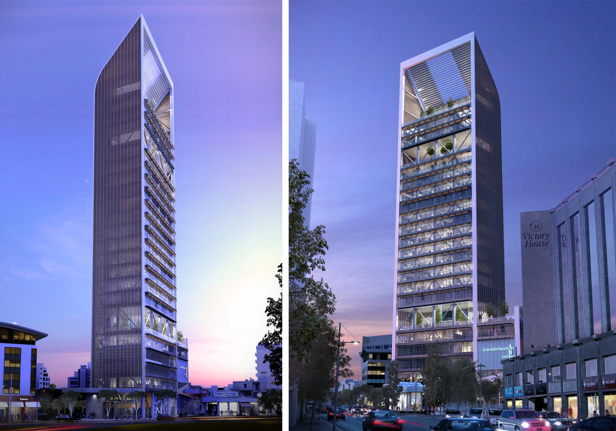 В Лимассоле появится новый небоскреб Neocleous Tower