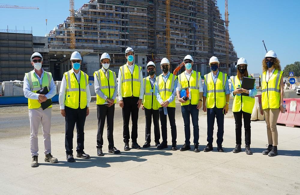 Заместитель министра туризма Кипра посетил с официальным визитом строительную площадку City of Dreams Mediterranean