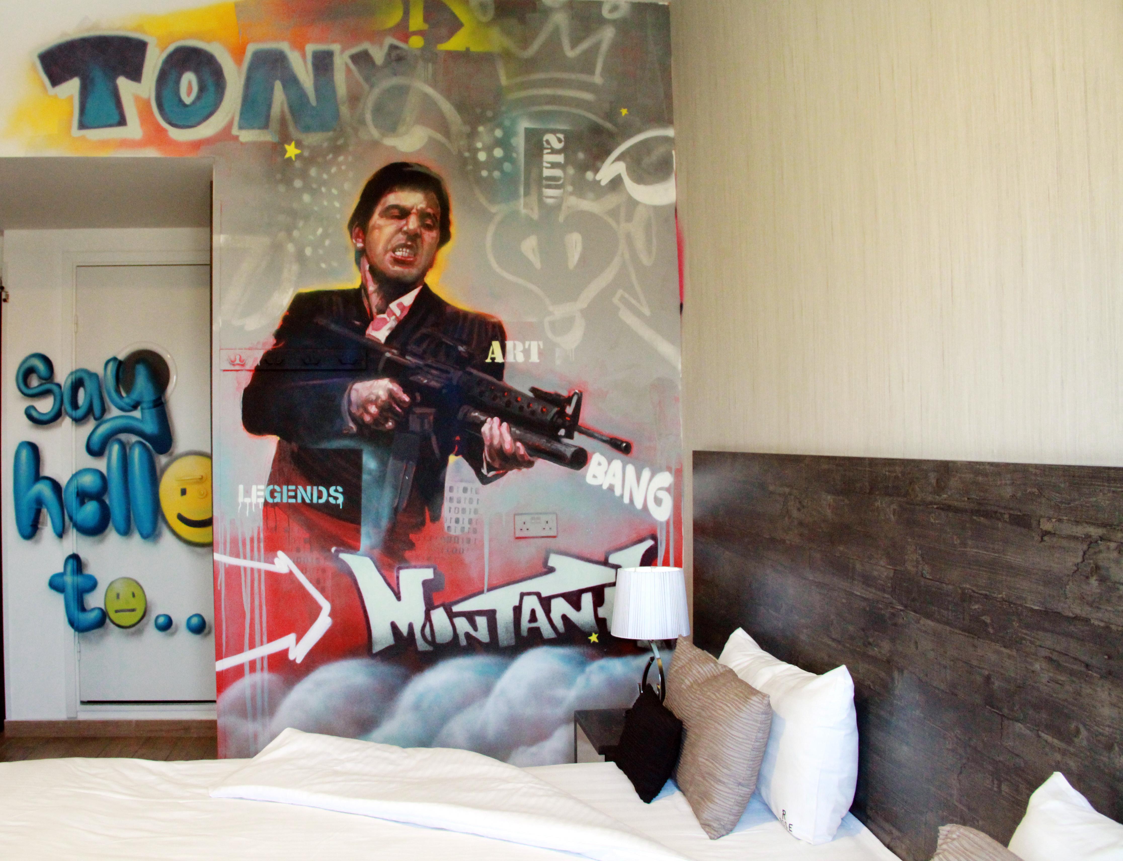 В июле открылся первый graffiti hotel на Кипре