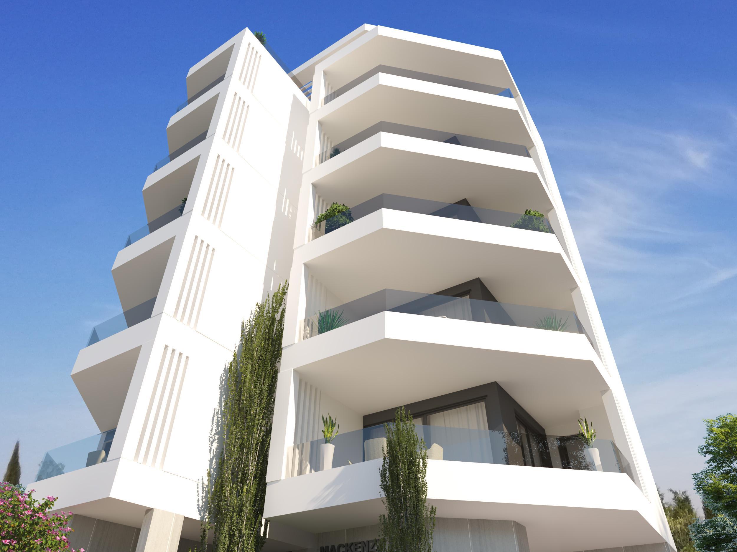 Bay residence. Апартаменты Ларнака. Ларнака недвижимость. 20 Goethe Street Larnaca Mackenzie Residence.