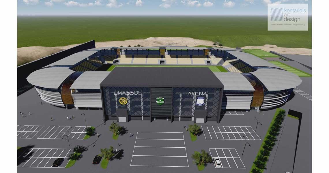 Работы над Limassol Arena вступили в завершающую стадию реализации