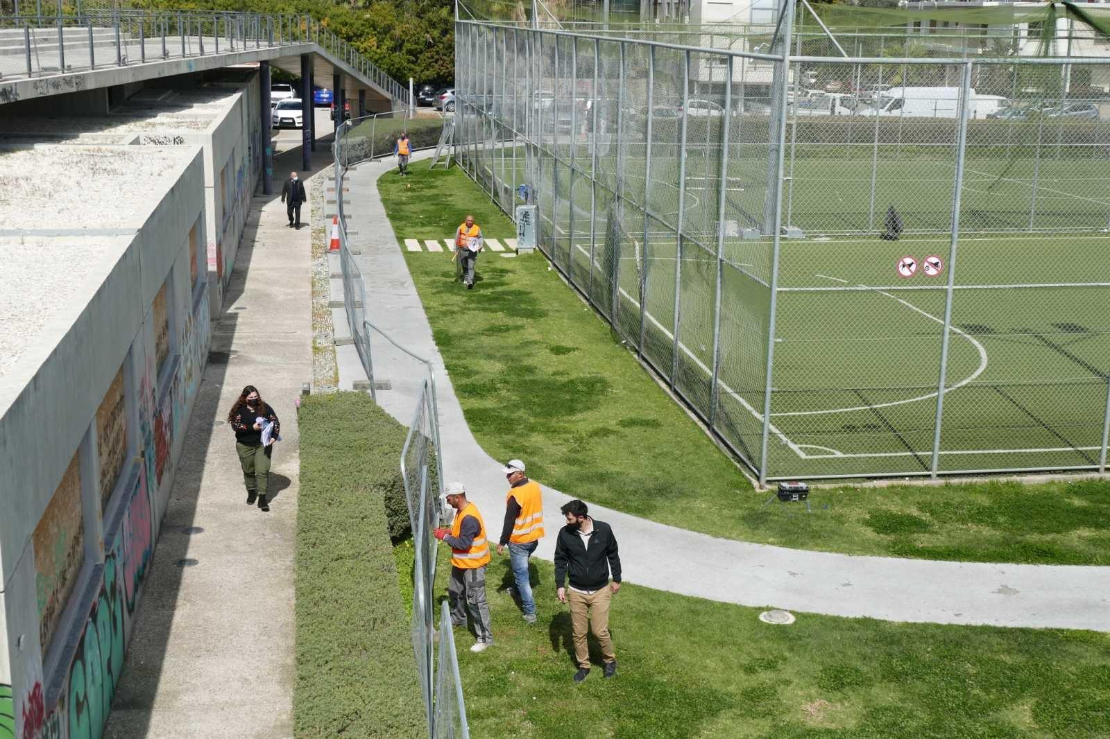 В Лимассоле завершается первый этап реконструкции спортивного центра GSO