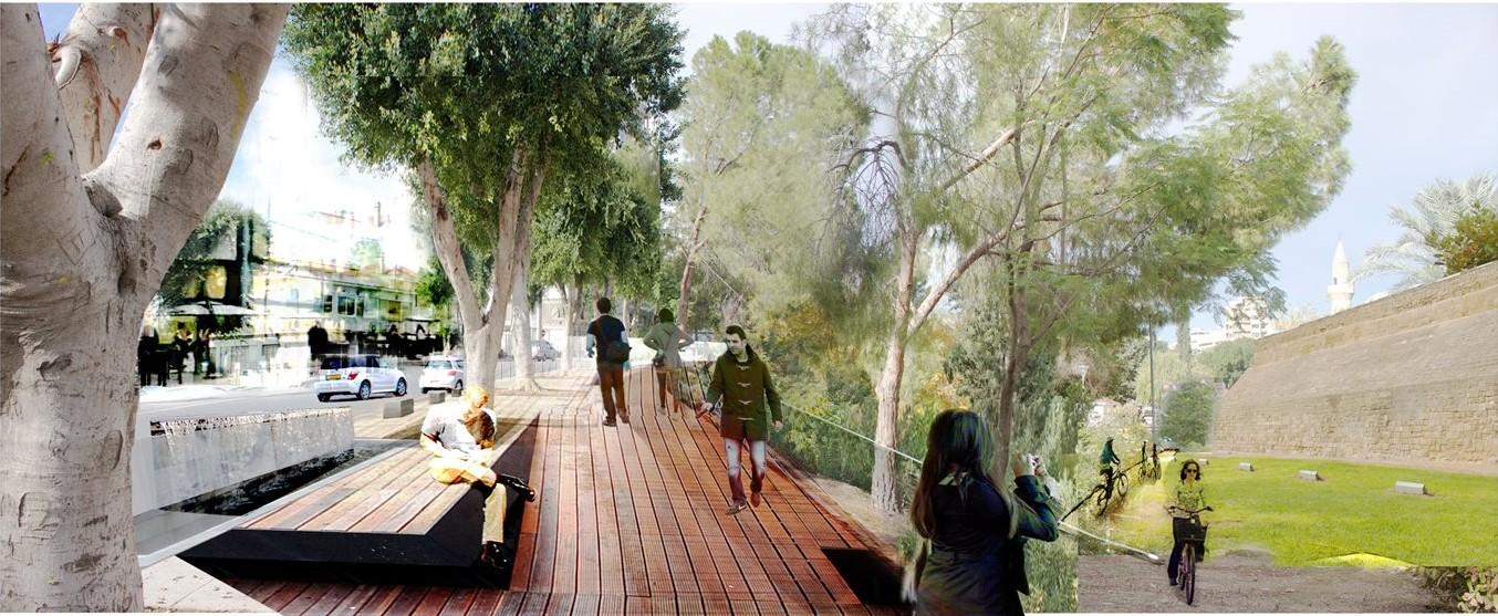 Территорию вокруг городских стен Никосии кардинально модернизируют