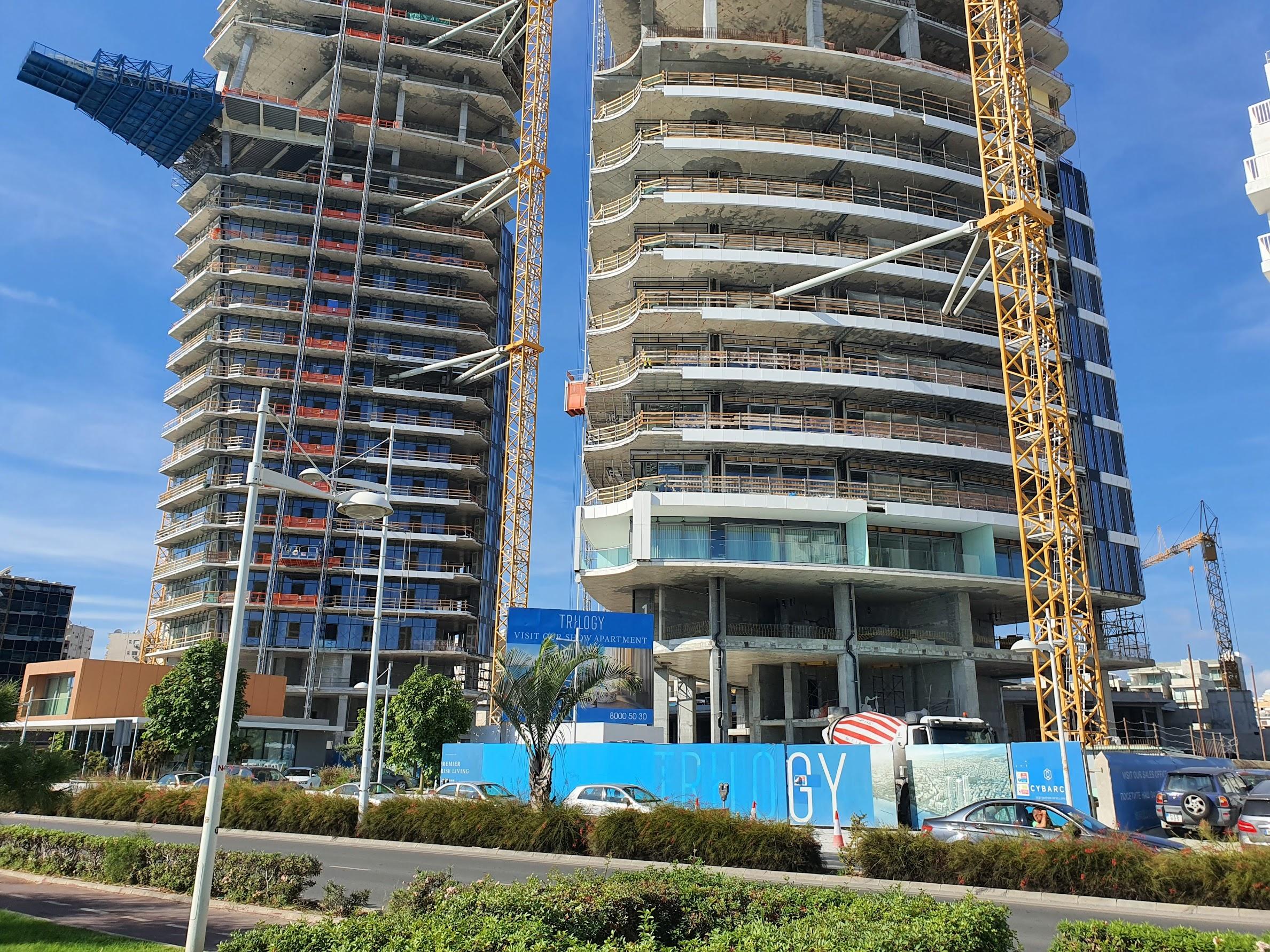 На Кипре продолжает снижаться количество новых лицензий для новостроек