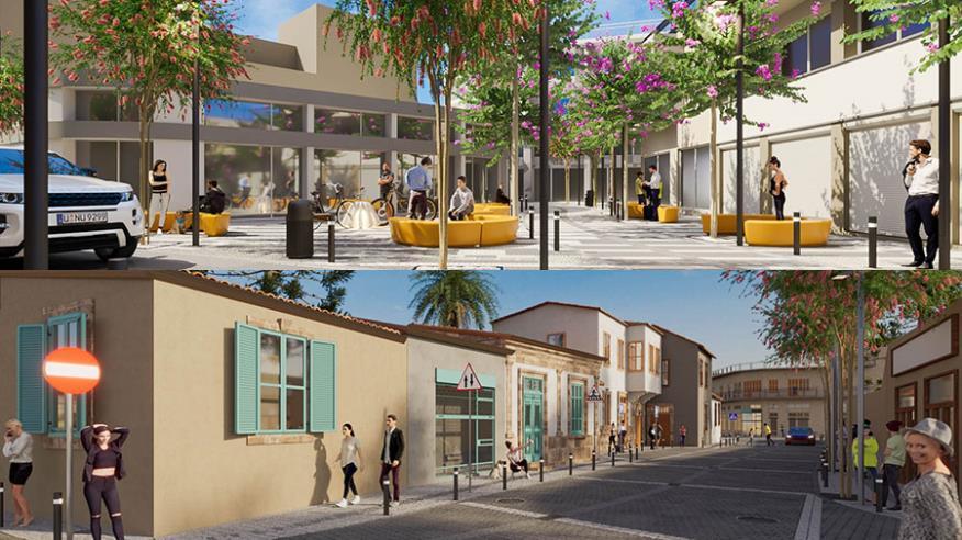 На улице Трикупи в Никосии начался масштабный ремонт