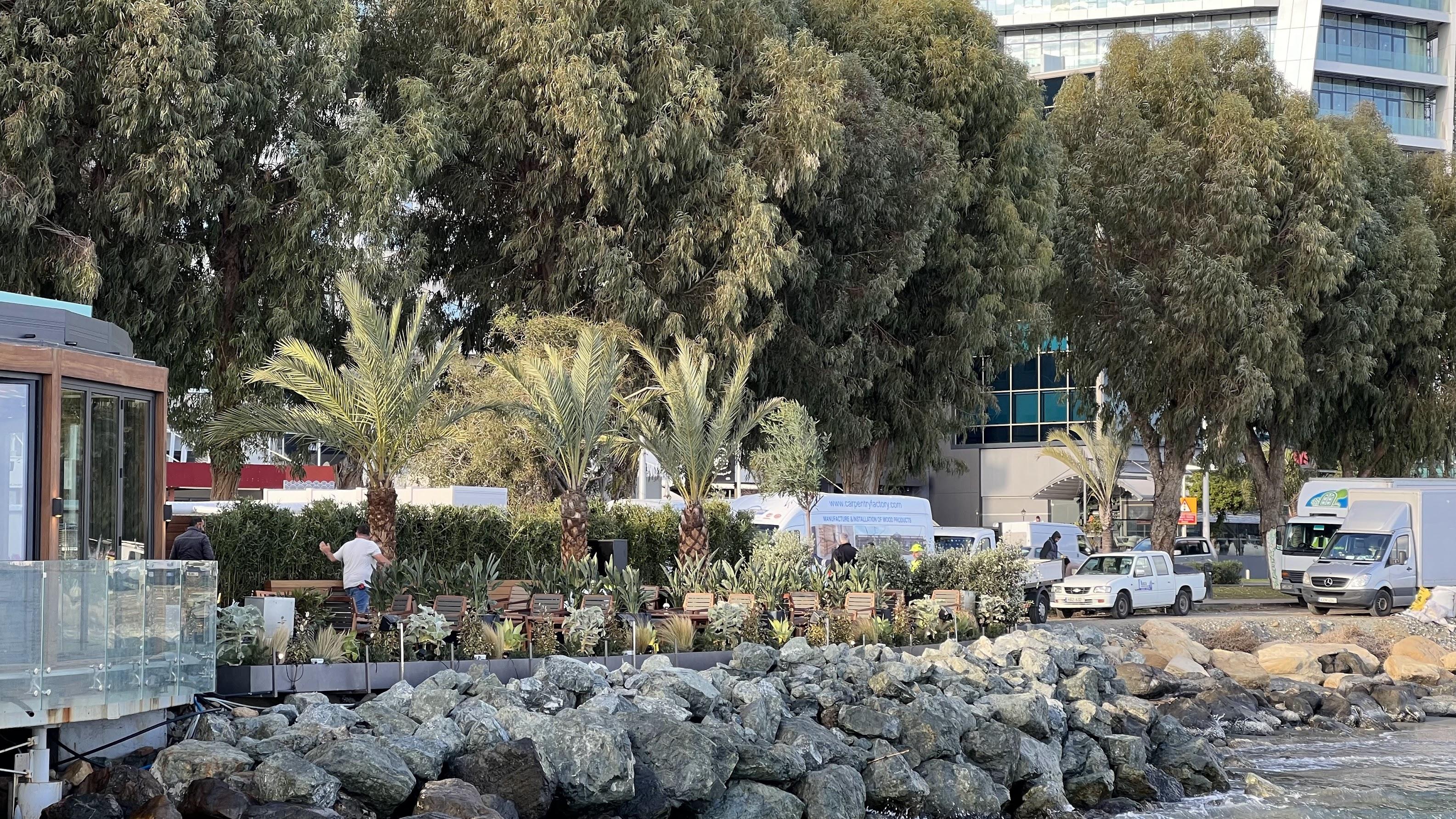 Пространство вокруг знаменитого пирса Анаэриос в Лимассоле кардинально преобразилось