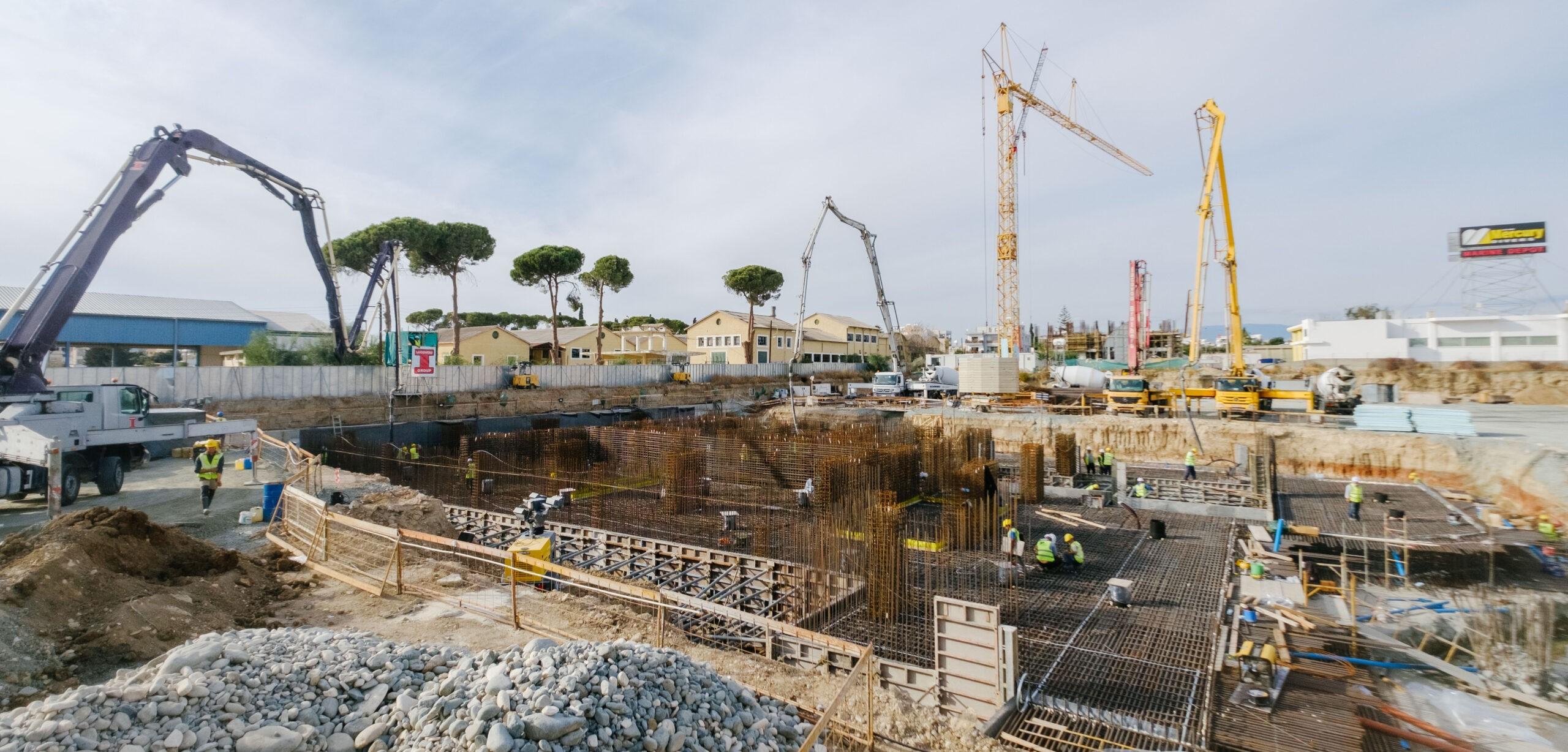 На Кипре продолжает снижаться количество новых разрешений на строительство