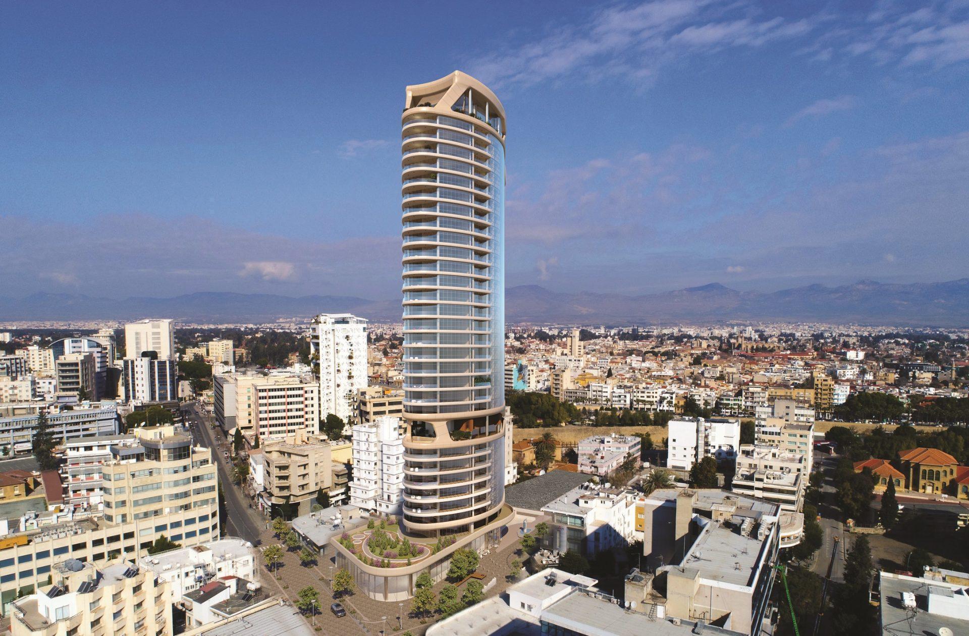 Работы над Downtown Stasikratous Residences в Никосии вступили в активную фазу