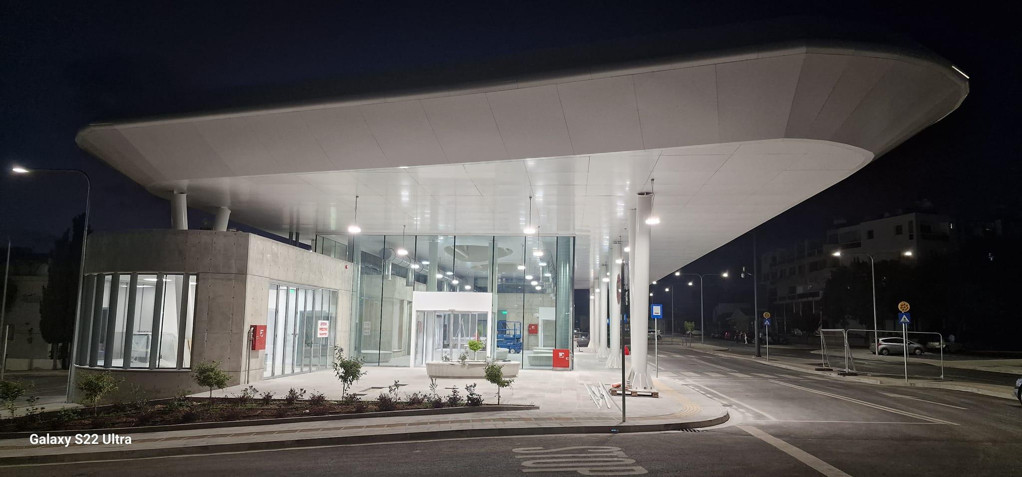 В Пафое завершилось строительство нового автовокзала