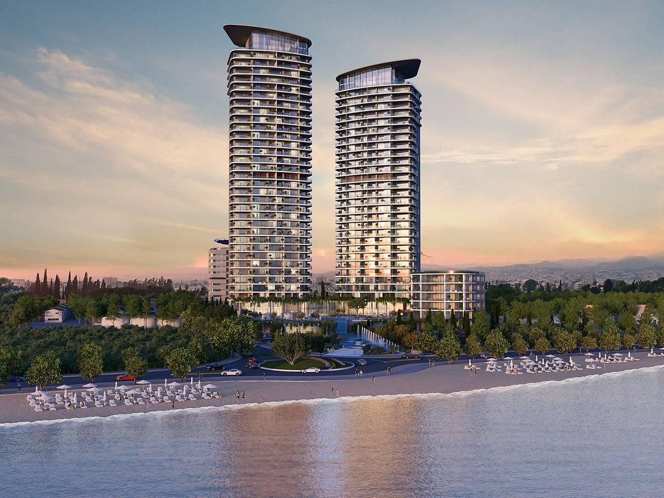 В Blu Marine Limassol выставили на продажу шикарный 3-уровневый пентхаус