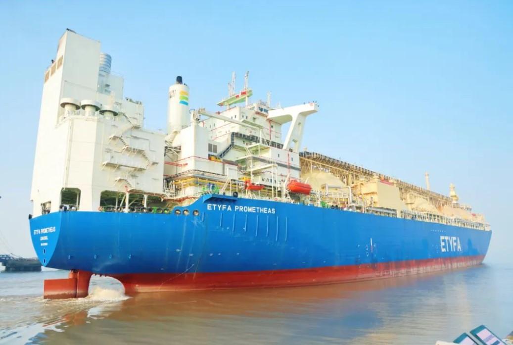 Плавучую установку для нового терминала сжиженного газа отправят на Кипр в декабре