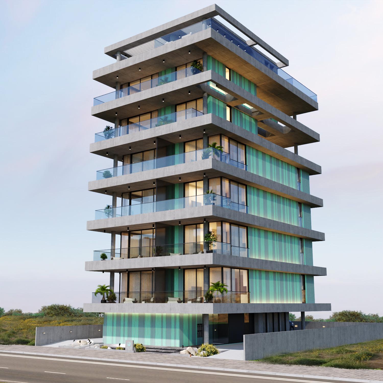 В Ларнаке завершилось строительство жилого комплекса Coral Residence