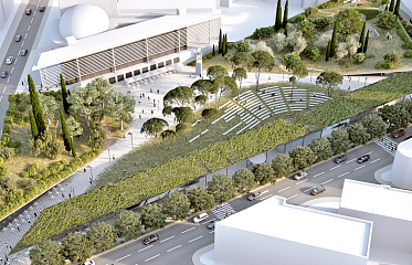 Reconstruction of the GSP stadium in Nicosia is nearing completion