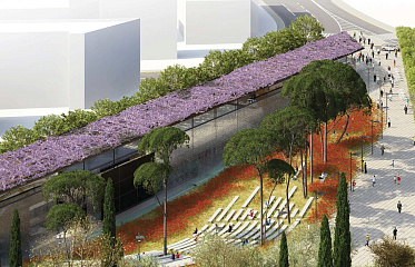 A new park was commissioned in Nicosia