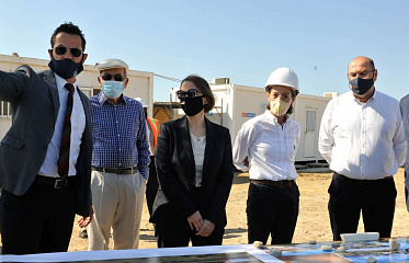 High-Ranking Officials Visited Construction Site of CYCLOPS Training Center