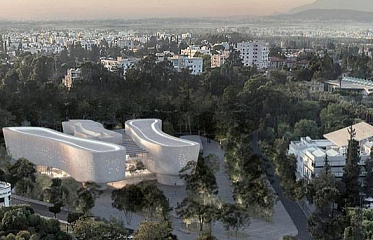 Бюро XZA Architects проинспектировало стройплощадку нового археологического музея Кипра