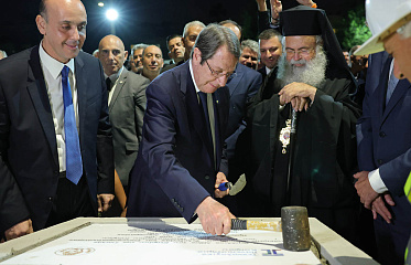 Строительную площадку новой Школы туризма в Пафосе посетил Никос Анастасиадис