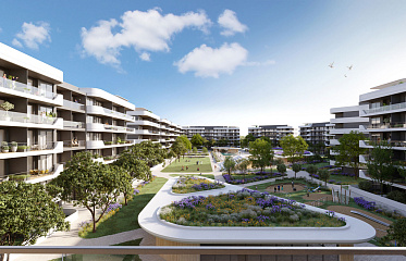 The Ring: luxury flats in a quiet suburb of Larnaca