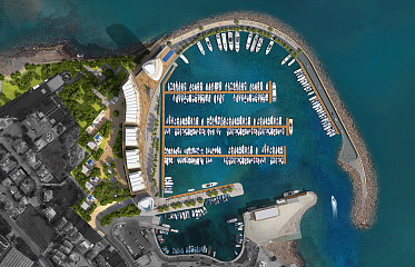 The works for Paralimni marina begin