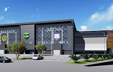 Работы над Limassol Arena вступили в завершающую стадию реализации