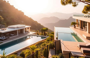 Pissouri Forest Park: шикарные дома с великолепным видом на залив Писсури