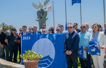 Марина Айя-Напы награждена «Голубым флагом»