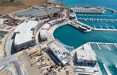 COVID19: Ayia Napa Marina resumes construction work