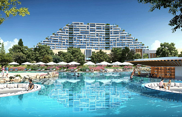 Work resumes on City of Dreams Mediterranean