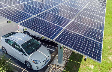 In Nicosia, First Phase of Construction of Photovoltaic Park at General Hospital Reaching Completion
