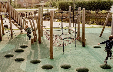 В центре Никосии оборудуют современную детскую площадку