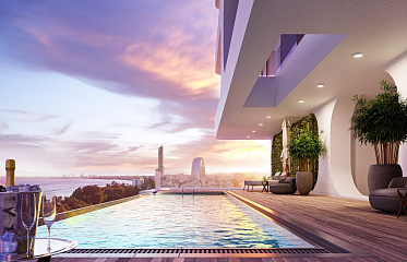 New high-rise building near Dasoudi