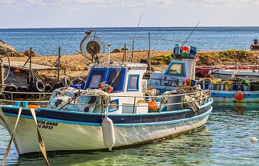 A mini marina in Alaminos is under construction in Larnaca