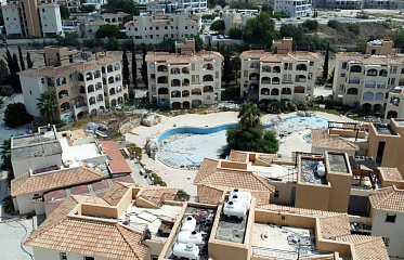 В жилом комплексе Agios Nikolaos в Пафосе произошел пожар