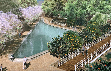 Construction of new Salina Park begins in Larnaca