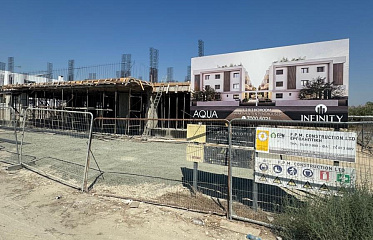 Строительство жилого комплекса Aqua Residence в Ларнаке набирает обороты