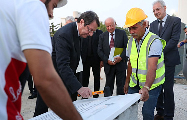 President lays foundation stone for Medical and Biological Sciences building at Uni of Cyprus