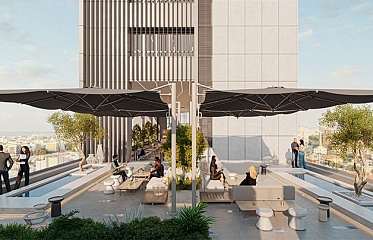В башне Neocleous Tower в Лимассоле оборудуют уникальное многофункциональное пространство