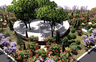 Новый парк в районе Закаки в Лимассоле обретает форму