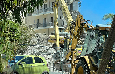 Famous Curium Palace hotel in Limassol has been demolished