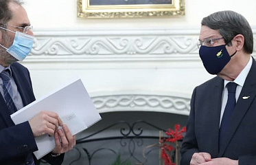 Генеральный аудитор Одиссей Михайлидис встретился с президентом Кипра Никосом Анастасиадисом