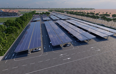 Paphos will have a solar-powered car park