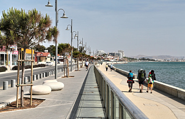 The new Sacred high-rise building of Larnaca