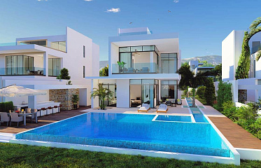 Calma Beachfront Villas: роскошные виллы в самом райском уголке Кипра